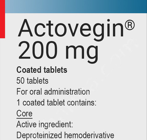 Actovegin 50 tablets