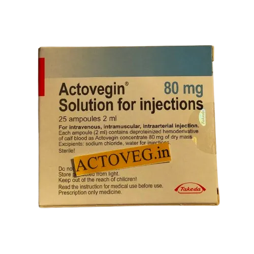 Actovegin 80 mg. 25 injections