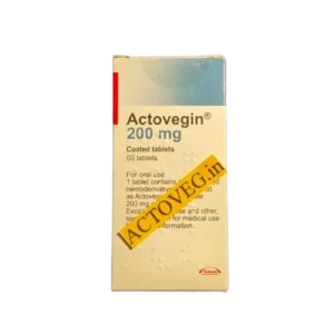 Actovegin tablets 200 mg.
