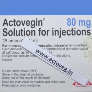 Actovegin 80 mg. 25 ampoules